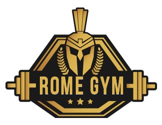 Rome Gym - projektowanie logo - konkurs graficzny